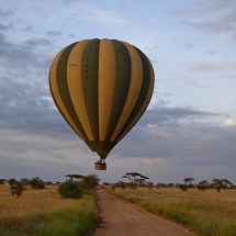 Balloon in Serengeti